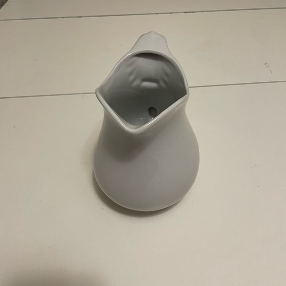 Two’s Company Vintage China 6” Stoneware Creamer Pitcher - Picture 2 of 5